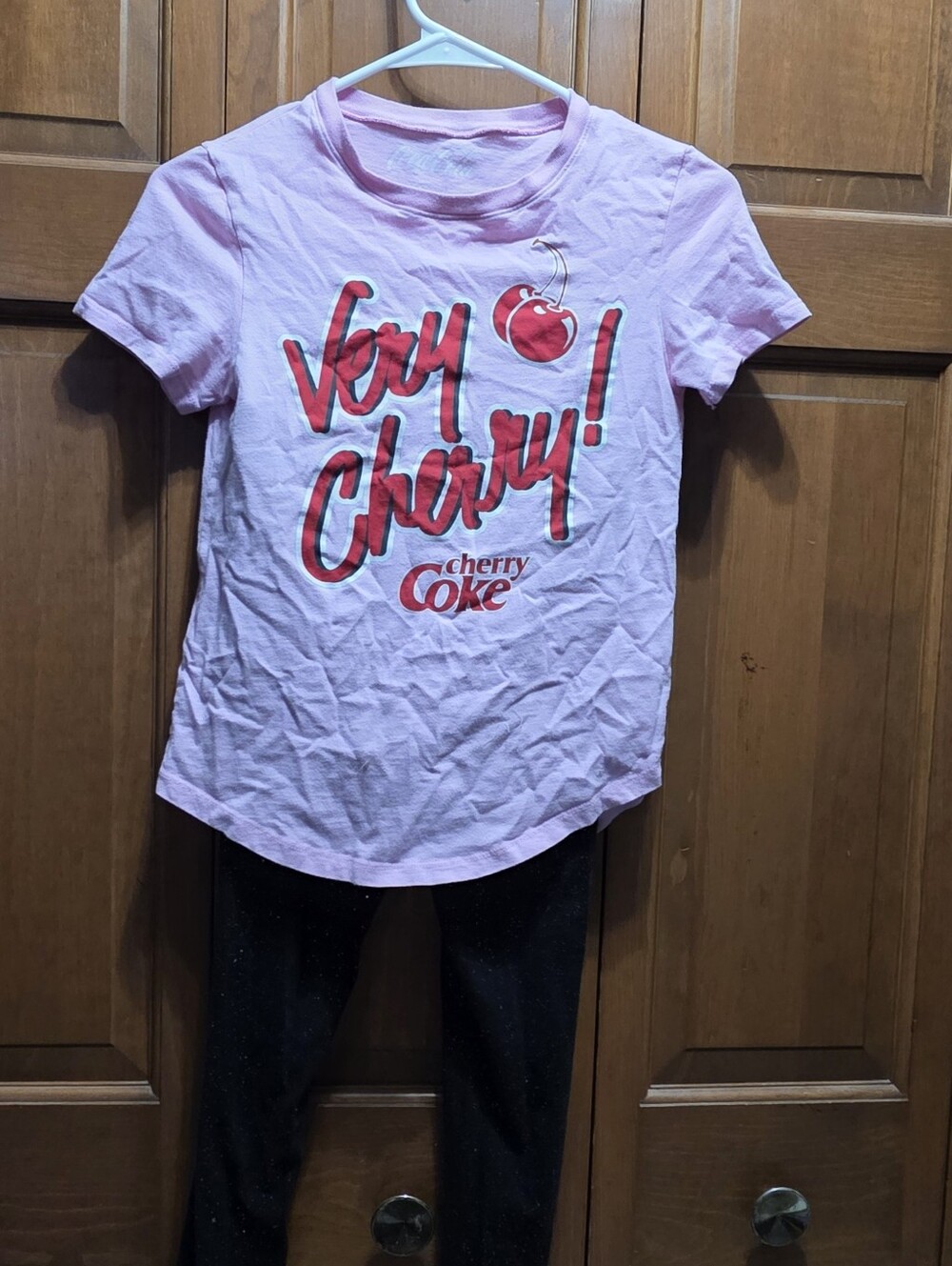 Coca Cola Pink 'Very Cherry!' Graphic Tee